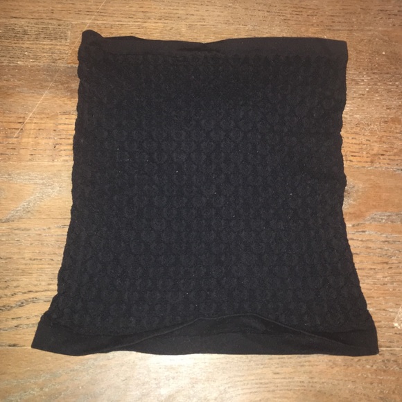 Free people black tube top!