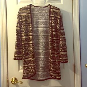 Tribal print Cardigan
