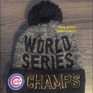 Brand New Era Chicago Cubs Champs Champions Beanie