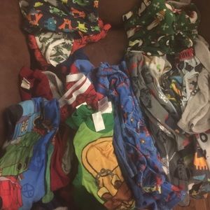 Huge huge lot of toddler boy pjs spiderman, ninja