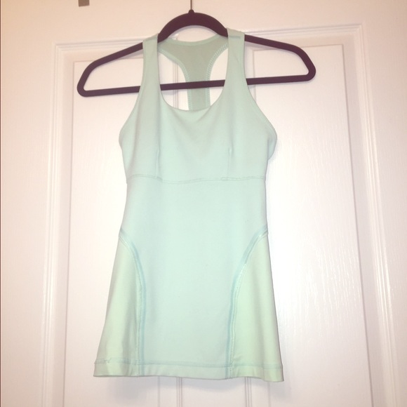 Mint Lululemon Tank Sz 4 - Picture 1 of 4