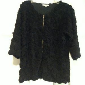 Gold Hawk zipper coat