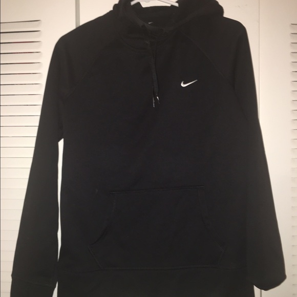 Black Nike Dri-Fit pullover sweatshirt