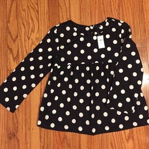 GAP Girls. Polka dot Top. Size 12