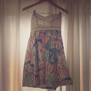 Kimchi Blue Strapless Pastel Baby Doll Dress 👗