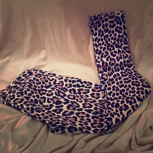 Kate spade leopard jeans