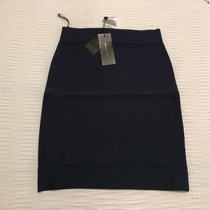 Bandage navy skirt.  Never been worn with tags