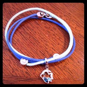 Blue Fish Swarovski Bracelet