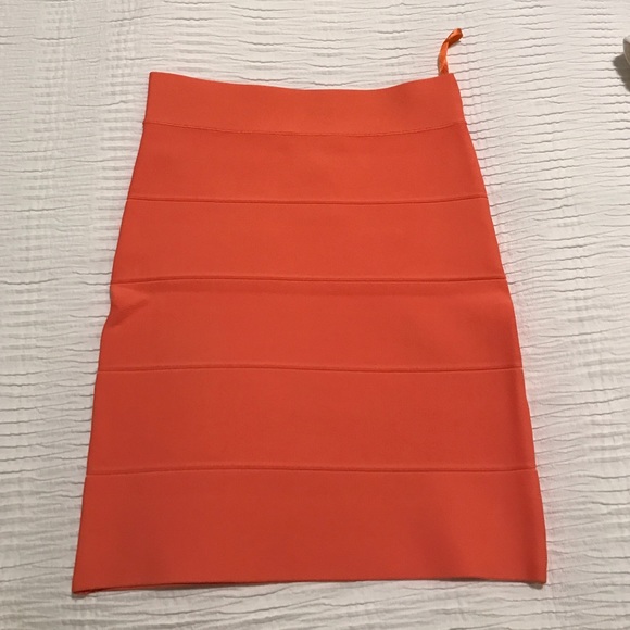 Orange bandage skirt.  Never been worn.