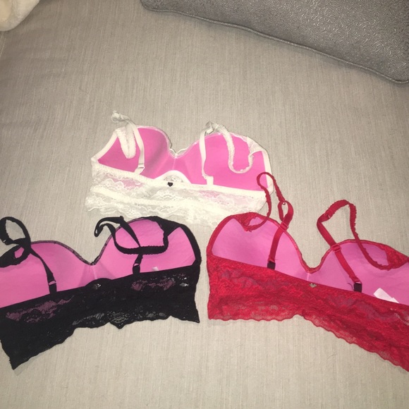 Victoria's Secret Padded Bralette Bundle - Picture 3 of 4