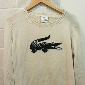 Lacoste Vintage-Inspired Sweater