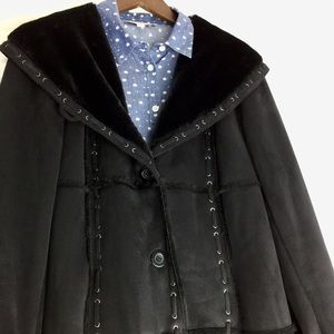 Super soft & Comfy Stylish Dennis Basso Coat