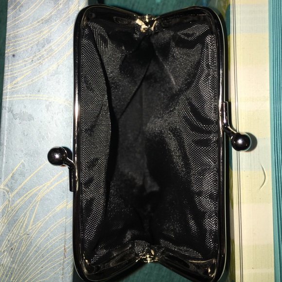 Vintage print coin purse/ID & cash holder- owl - Picture 4 of 4