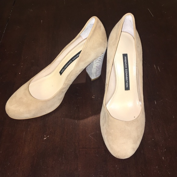 French Connection Suede Heels