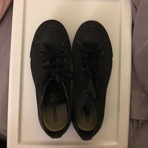 Black CONVERSE ALL STARS