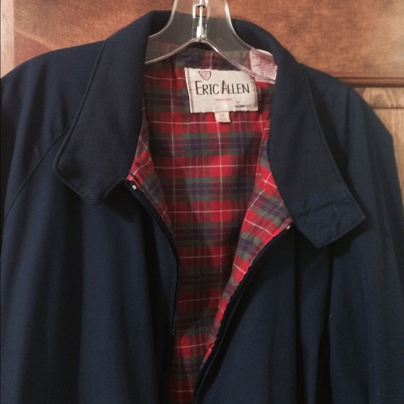 coat with plaid lining