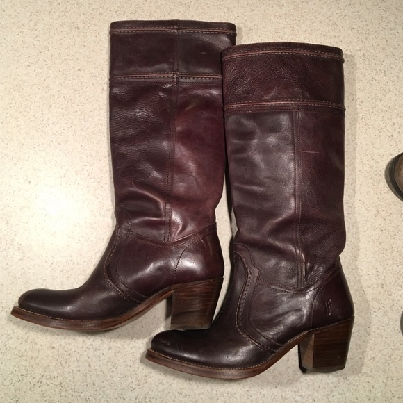 Brown Frye boots