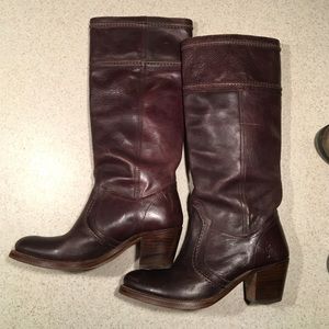 Brown Frye boots