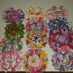 Brand New Boutique bow lot