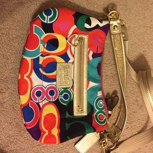RARE Poppy Coach Side or Shoulder Purse