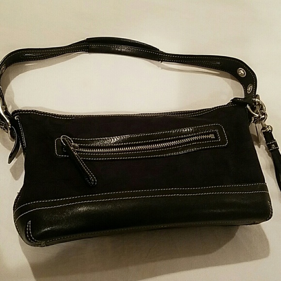 Black coach bag