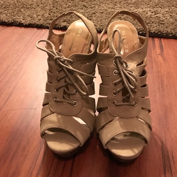 Platform heels.