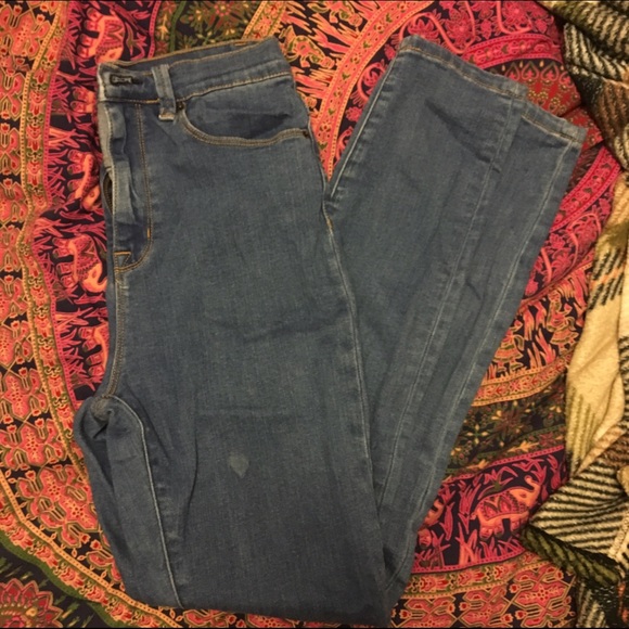 High Waisted Urban Jeans