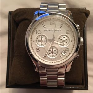 Stainless steel Michael Kors women's watch