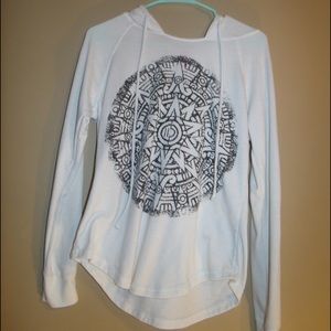 White Aztec Sweatshirt!!