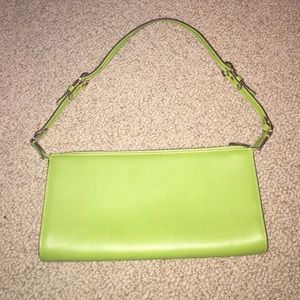 Ferragamo Green evening bag