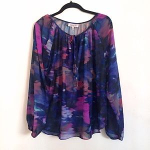 Jennifer Lopez watercolor top