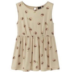 Uniqlo Rose Peplum Tank