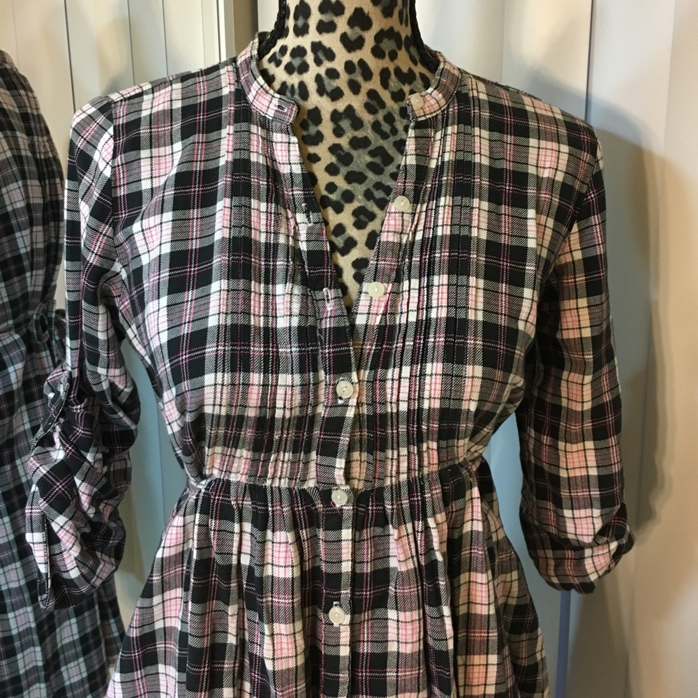 Like new VS PINK BLING Flannel dress - Picture 6 of 8