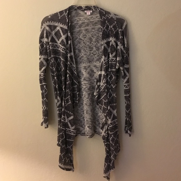 Ikat waterfall sweater