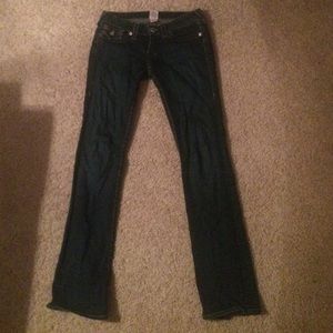 True Religion Flare 29 Zipper Issue