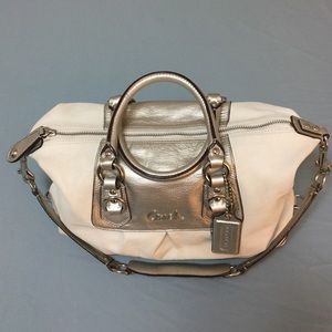 Coach leather handbag - authentic # K1149-F15445