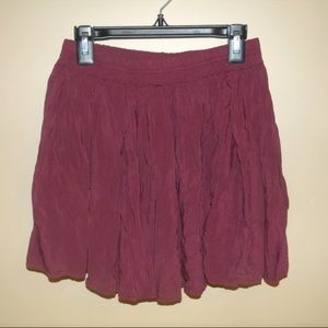 Maroon Brandy Melville Skirt!!