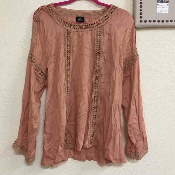 Deep apricot Blouse