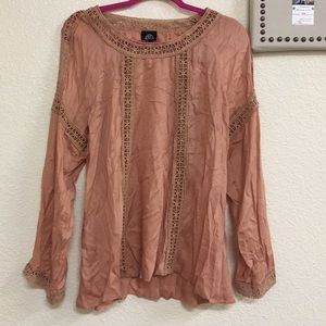 Deep apricot Blouse