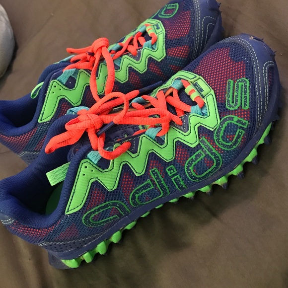 Adida running shoes colorful USED - Picture 2 of 3