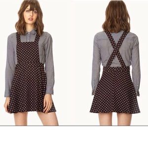 Polka Dot Skirt Overall