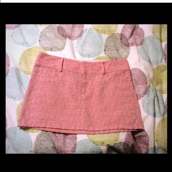 Alice & Olivia pink skirt