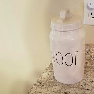 Rae Dunn "Woof" Canister