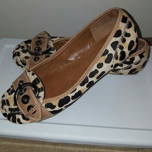 BCBG  cheetah loafers