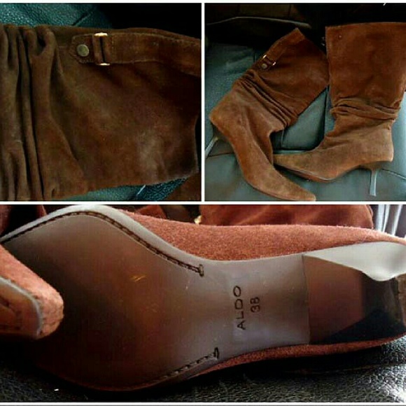 Suede boots