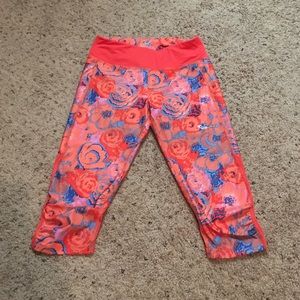 Women's Scoot Series printed running pants.