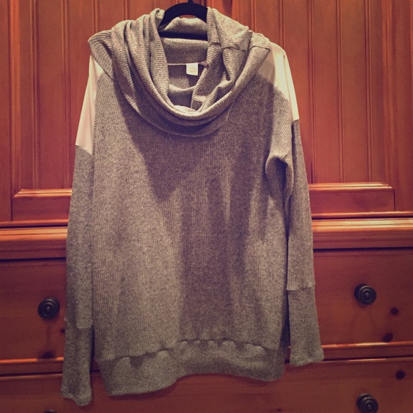 Paper Crane Cowl Neck Sweater