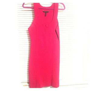 BCBG MAXAZARIA BODYCON RED DRESS