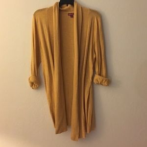 Mustard yellow/gold long sweater