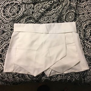 White Envelope Skort